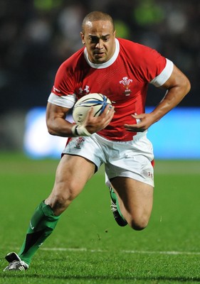 26.06.10 - New Zealand v Wales - 2010 Steinlager Series - Gavin Thomas of Wales. 