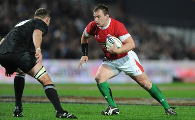 26.06.10 - New Zealand v Wales - 2010 Steinlager Series - Matthew Rees of Wales. 