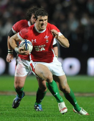 26.06.10 - New Zealand v Wales - 2010 Steinlager Series - Jamie Roberts of Wales. 