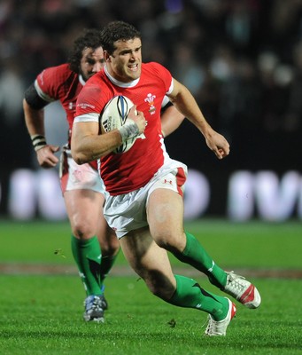 26.06.10 - New Zealand v Wales - 2010 Steinlager Series - Jamie Roberts of Wales. 