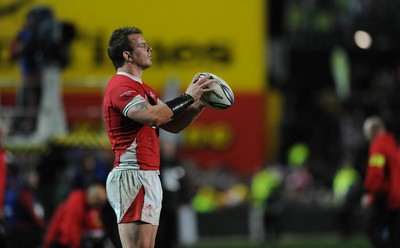 26.06.10 - New Zealand v Wales - 2010 Steinlager Series - Matthew Rees of Wales. 