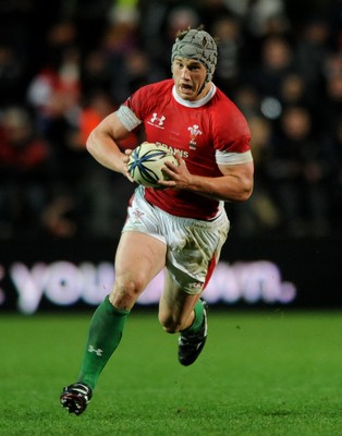 26.06.10 - New Zealand v Wales - 2010 Steinlager Series - Jonathan Davies of Wales. 