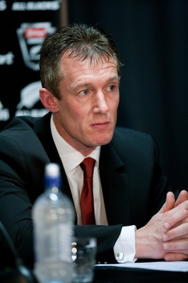 26.06.10  New Zealand v Wales... Rob Howley at the media conference 