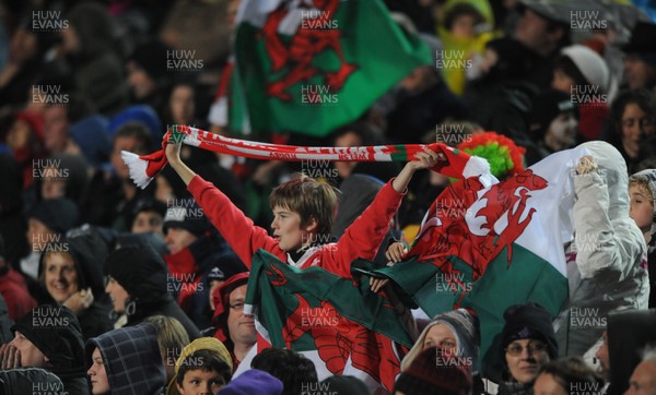 26.06.10 - New Zealand v Wales - 2010 Steinlager Series - Wales fans. 