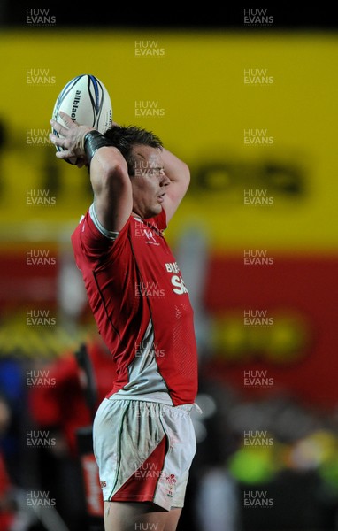 26.06.10 - New Zealand v Wales - 2010 Steinlager Series - Matthew Rees of Wales. 