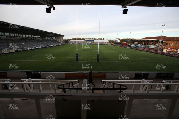 111117 - Newcastle Falcons v Cardiff Blues - Anglo-Welsh Cup - Kingston Park stadium