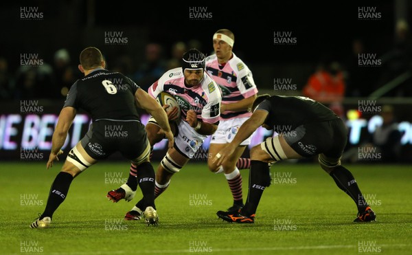 111117 - Newcastle Falcons v Cardiff Blues - Anglo-Welsh Cup - George Earle of Cardiff Blues