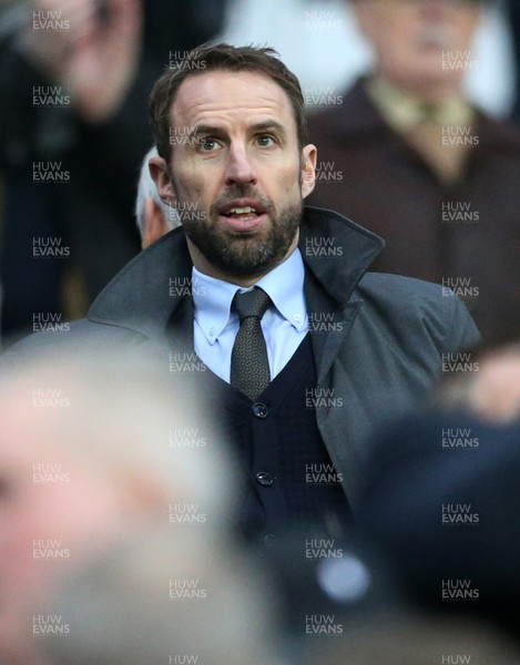 130118 - Newcastle United v Swansea City - Premier League -  England manager Gareth Southgate in the crowd