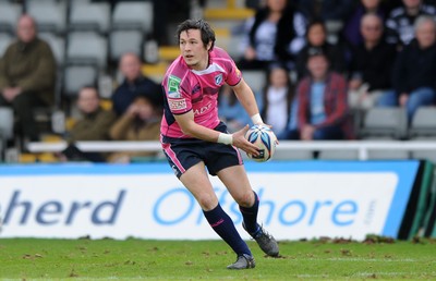 11.04.10 - Newcastle Falcons v Cardiff Blues - Amlin Challenge Cup Quarter Final - Dai Flanagan of Cardiff Blues. 