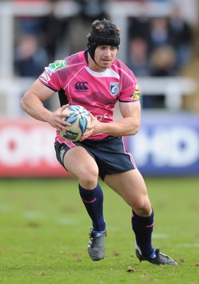 11.04.10 - Newcastle Falcons v Cardiff Blues - Amlin Challenge Cup Quarter Final - Leigh Halfpenny of Cardiff Blues. 