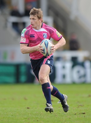 11.04.10 - Newcastle Falcons v Cardiff Blues - Amlin Challenge Cup Quarter Final - Ben Blair of Cardiff Blues. 