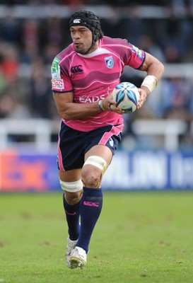 11.04.10 - Newcastle Falcons v Cardiff Blues - Amlin Challenge Cup Quarter Final - Maama Molitika of Cardiff Blues. 