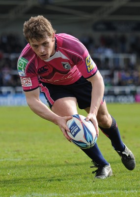 11.04.10 - Newcastle Falcons v Cardiff Blues - Amlin Challenge Cup Quarter Final - Ben Blair of Cardiff Blues. 