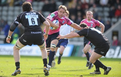 11.04.10 - Newcastle Falcons v Cardiff Blues - Amlin Challenge Cup Quarter Final - Xavier Rush of Cardiff Blues. 