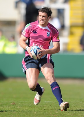 11.04.10 - Newcastle Falcons v Cardiff Blues - Amlin Challenge Cup Quarter Final - Jamie Roberts of Cardiff Blues. 