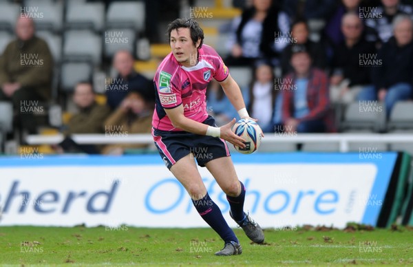 11.04.10 - Newcastle Falcons v Cardiff Blues - Amlin Challenge Cup Quarter Final - Dai Flanagan of Cardiff Blues. 