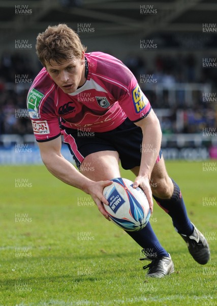 11.04.10 - Newcastle Falcons v Cardiff Blues - Amlin Challenge Cup Quarter Final - Ben Blair of Cardiff Blues. 