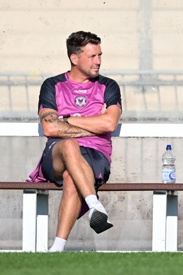 080726 - Newport City v Newport County - Pre Season Friendly - Newport County interim Head Coach, Chris Todd