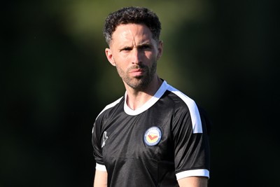080726 - Newport City v Newport County - Pre Season Friendly - Robbie Willmott, Newport City Manager