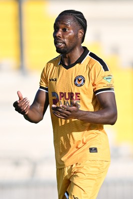 080726 - Newport City v Newport County - Pre Season Friendly - Yahya Bamba of Newport County