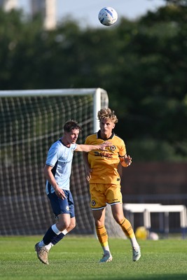 080726 - Newport City v Newport County - Pre Season Friendly - Tom Davies of Newport County