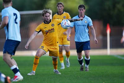080726 - Newport City v Newport County - Pre Season Friendly - Lewis Jamieson of Newport County