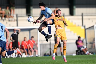 080726 - Newport City v Newport County - Pre Season Friendly - Ciaran Brennan of Newport County