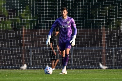080726 - Newport City v Newport County - Pre Season Friendly - Shaun McDonald of Newport County