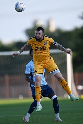 080726 - Newport City v Newport County - Pre Season Friendly - Kyle Cameron of Newport County
