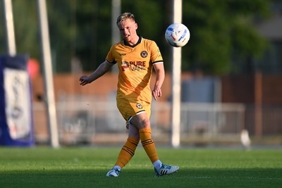 080726 - Newport City v Newport County - Pre Season Friendly - Matt Smith of Newport County