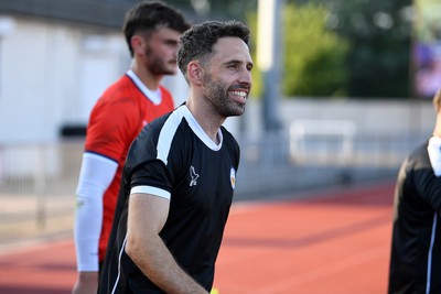 080726 - Newport City v Newport County - Pre Season Friendly - Robbie Willmott, Newport City Manager