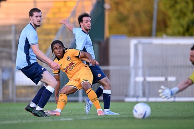 080726 - Newport City v Newport County - Pre Season Friendly - Moses Alexander-Walker of Newport County