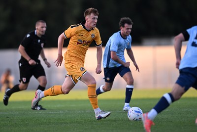 080726 - Newport City v Newport County - Pre Season Friendly - Ged Garner of Newport County