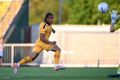 080726 - Newport City v Newport County - Pre Season Friendly - Moses Alexander-Walker of Newport County