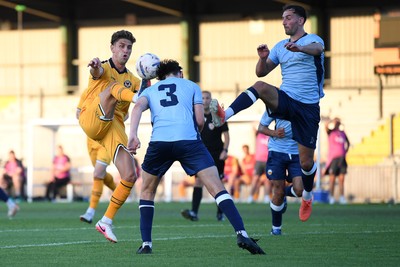 080726 - Newport City v Newport County - Pre Season Friendly - Harrison Biggins of Newport County