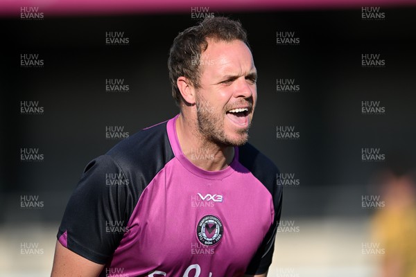 080726 - Newport City v Newport County - Pre Season Friendly - Newport County Assistant Manager, Mark Smith