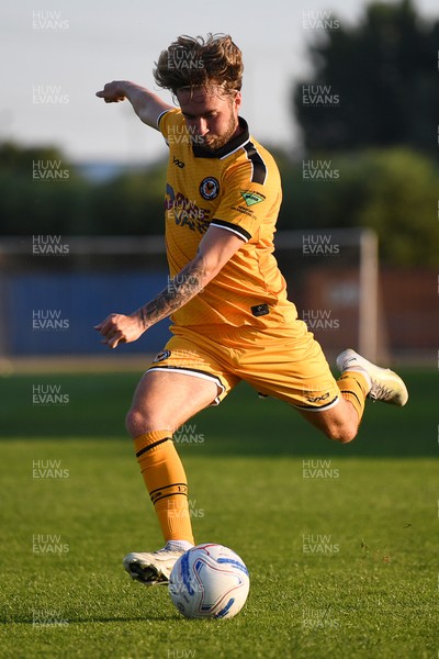 080726 - Newport City v Newport County - Pre Season Friendly - Lewis Jamieson of Newport County