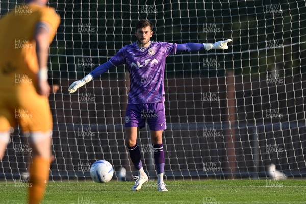 080726 - Newport City v Newport County - Pre Season Friendly - Shaun McDonald of Newport County