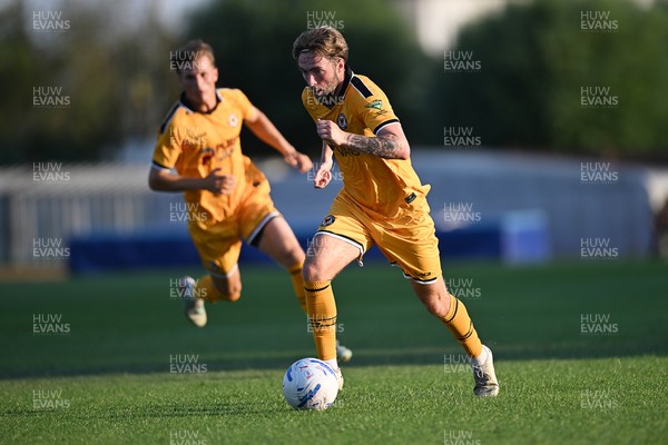 080726 - Newport City v Newport County - Pre Season Friendly - Lewis Jamieson of Newport County