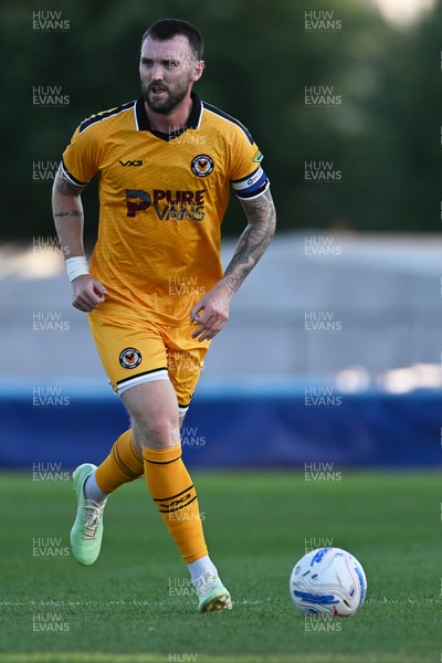 080726 - Newport City v Newport County - Pre Season Friendly - Kyle Cameron of Newport County