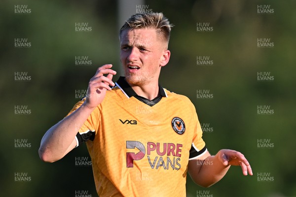 080726 - Newport City v Newport County - Pre Season Friendly - Matt Smith of Newport County