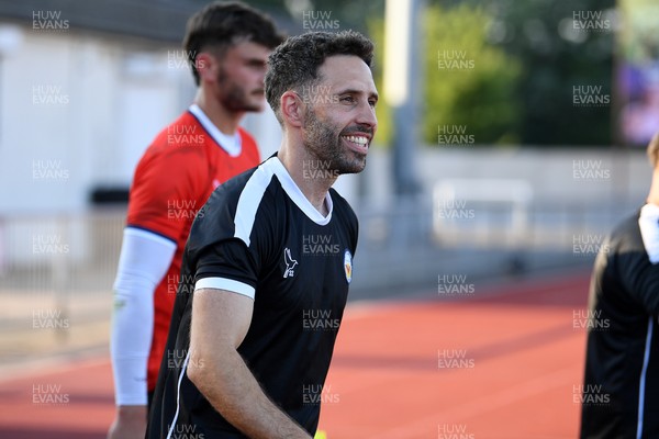 080726 - Newport City v Newport County - Pre Season Friendly - Robbie Willmott, Newport City Manager