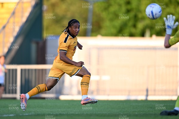 080726 - Newport City v Newport County - Pre Season Friendly - Moses Alexander-Walker of Newport County