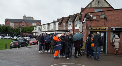 Newport County Ticket Queue 230118