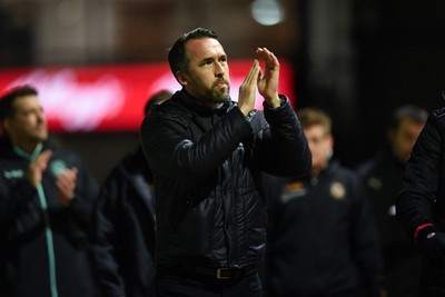 270126 - Newport County v Accrington Stanley - Sky Bet League 2 - Newport County Head Coach, Christian Fuchs