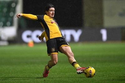 270126 - Newport County v Accrington Stanley - Sky Bet League 2 - Anthony Glennon of Newport County