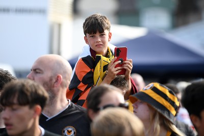 040826 - Newport County v AS Roma - Pre-Season Friendly - Fans