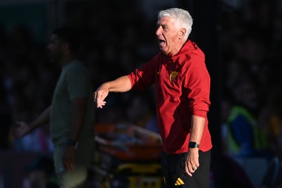 040826 - Newport County v AS Roma - Pre-Season Friendly - Gian Piero Gasperini, Roma Manager