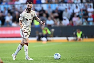 040826 - Newport County v AS Roma - Pre-Season Friendly - Kyle Cameron of Newport County