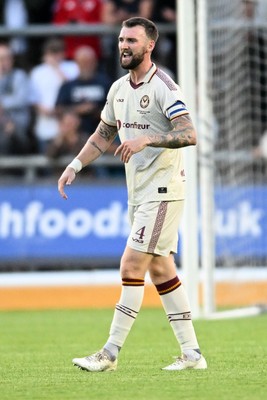 040826 - Newport County v AS Roma - Pre-Season Friendly - Kyle Cameron of Newport County